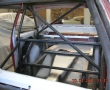 Rear floor and cage